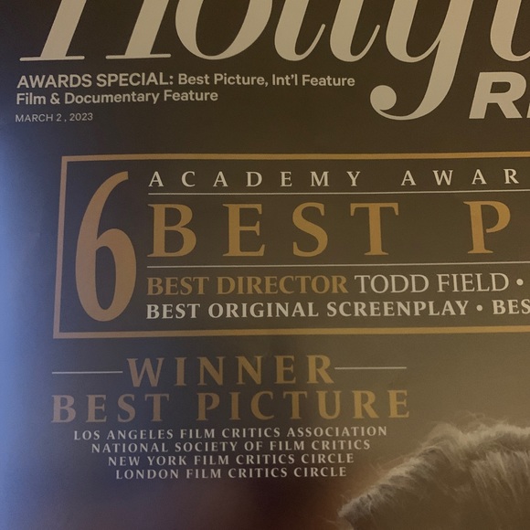The Hollywood Reporter Cate Blanchett TAR movie Oscars recap 3/2/23 NWT collect - Picture 2 of 3